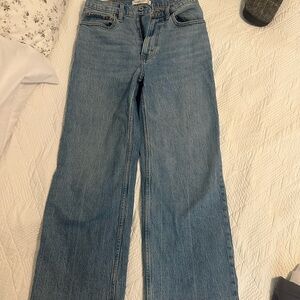 Abercrombie & Fitch Light Blue Flare Jeans